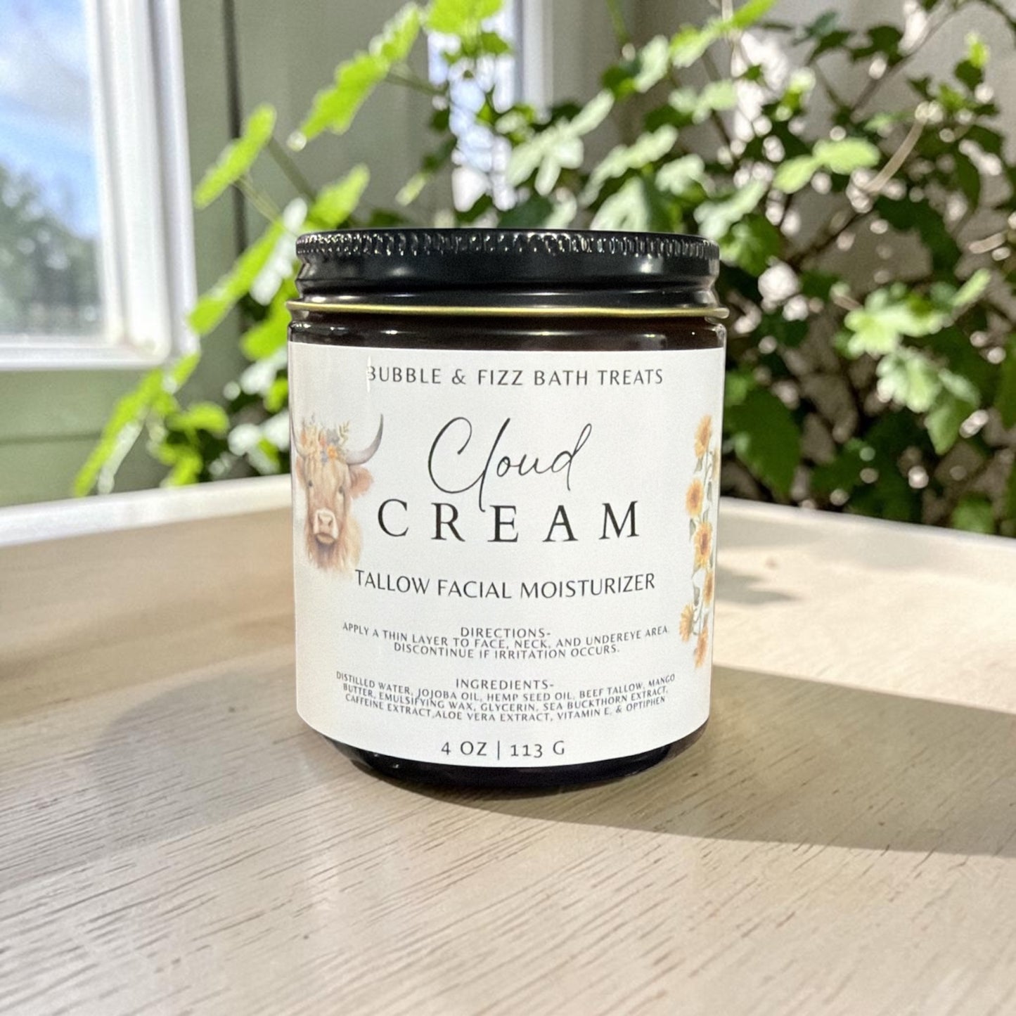 Cloud Cream-Tallow Facial Moisturizer