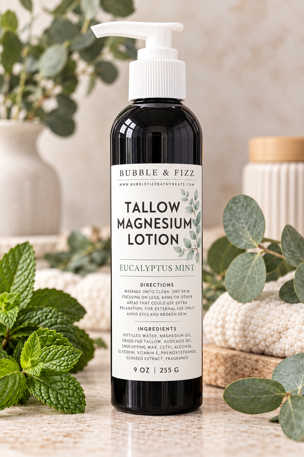 Tallow & Magnesium Lotion